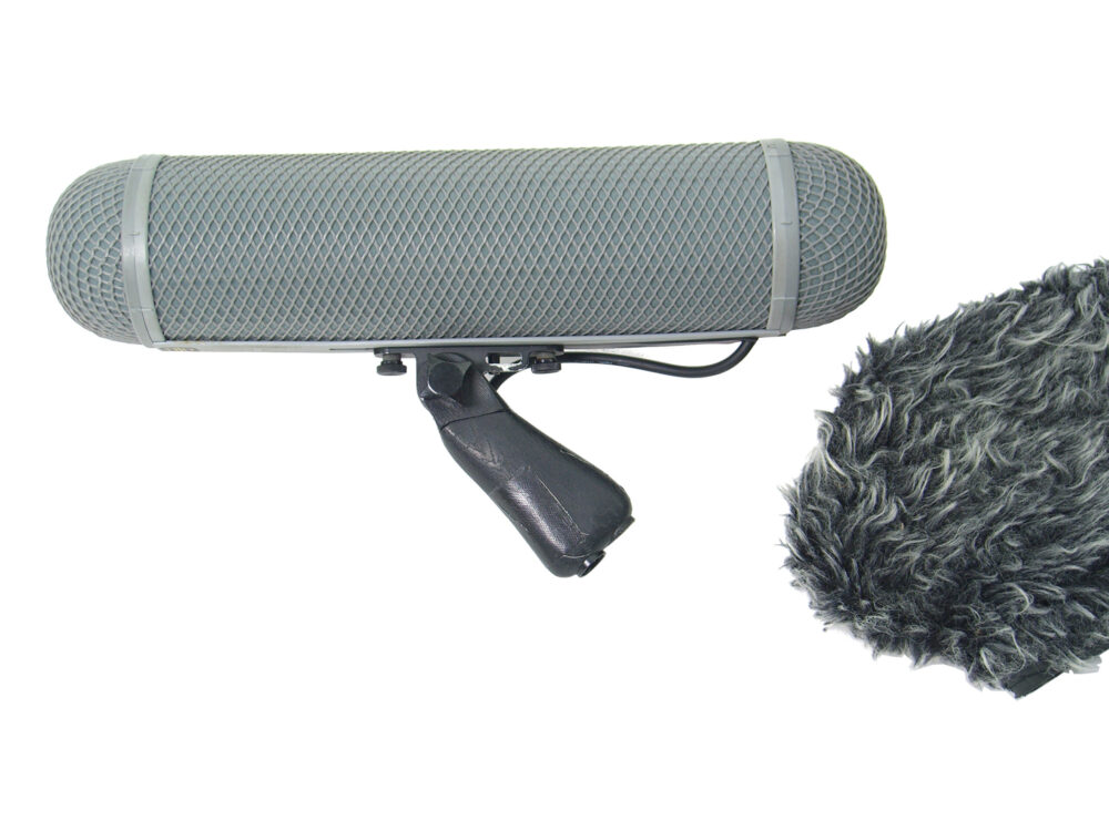 Rycote Windjammer for Shotgun Microphone with Fluffy NZ Camera Hire Auckland New Zealand