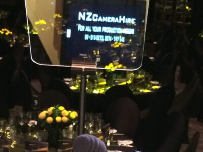 NZCameraHire Auckland New Zealand Conference style AutoCue panel