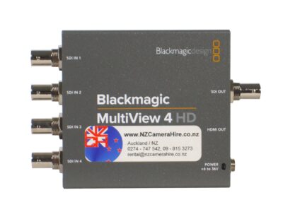 NZCameraHire Auckland New Zealand MultiView4 converter