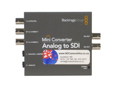 NZCameraHire Auckland New Zealand BMD Analog to SDI converter