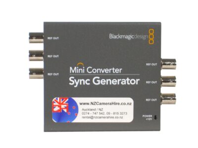 NZCameraHire Auckland New Zealand BMD Sync Generator