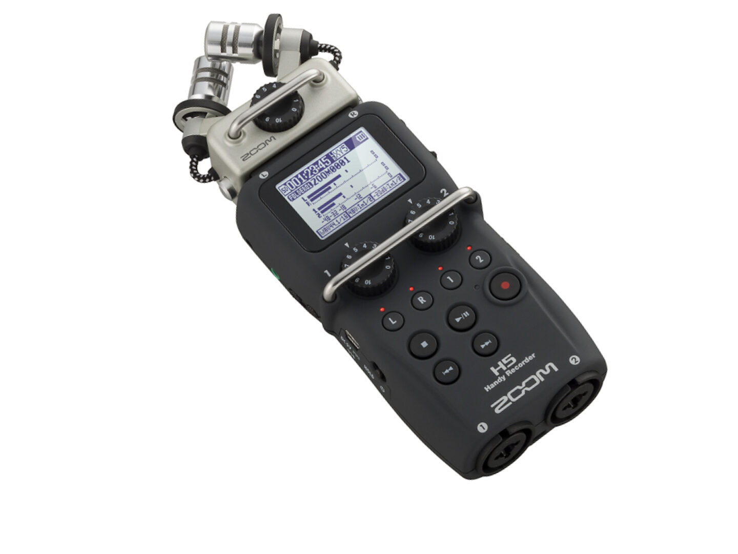 Zoom H5 Handy 2Track Recorder with X/Y Stereo Mic NZ Camera Hire Auckland New Zealand